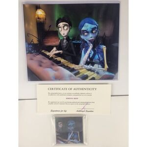 Johnny Depp Signed Corpse Bride 8x10 Photo Autograph Victor Van Dort COA